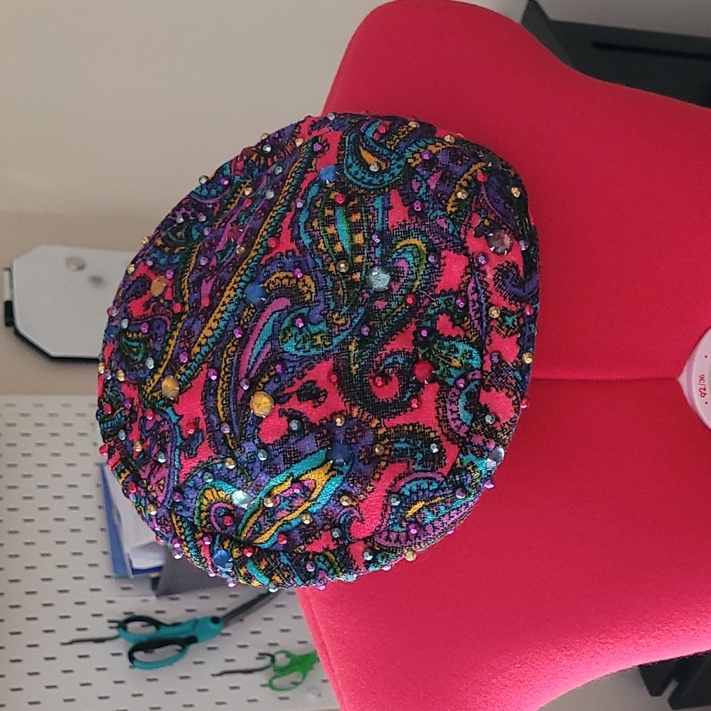 Vintage paisley hat